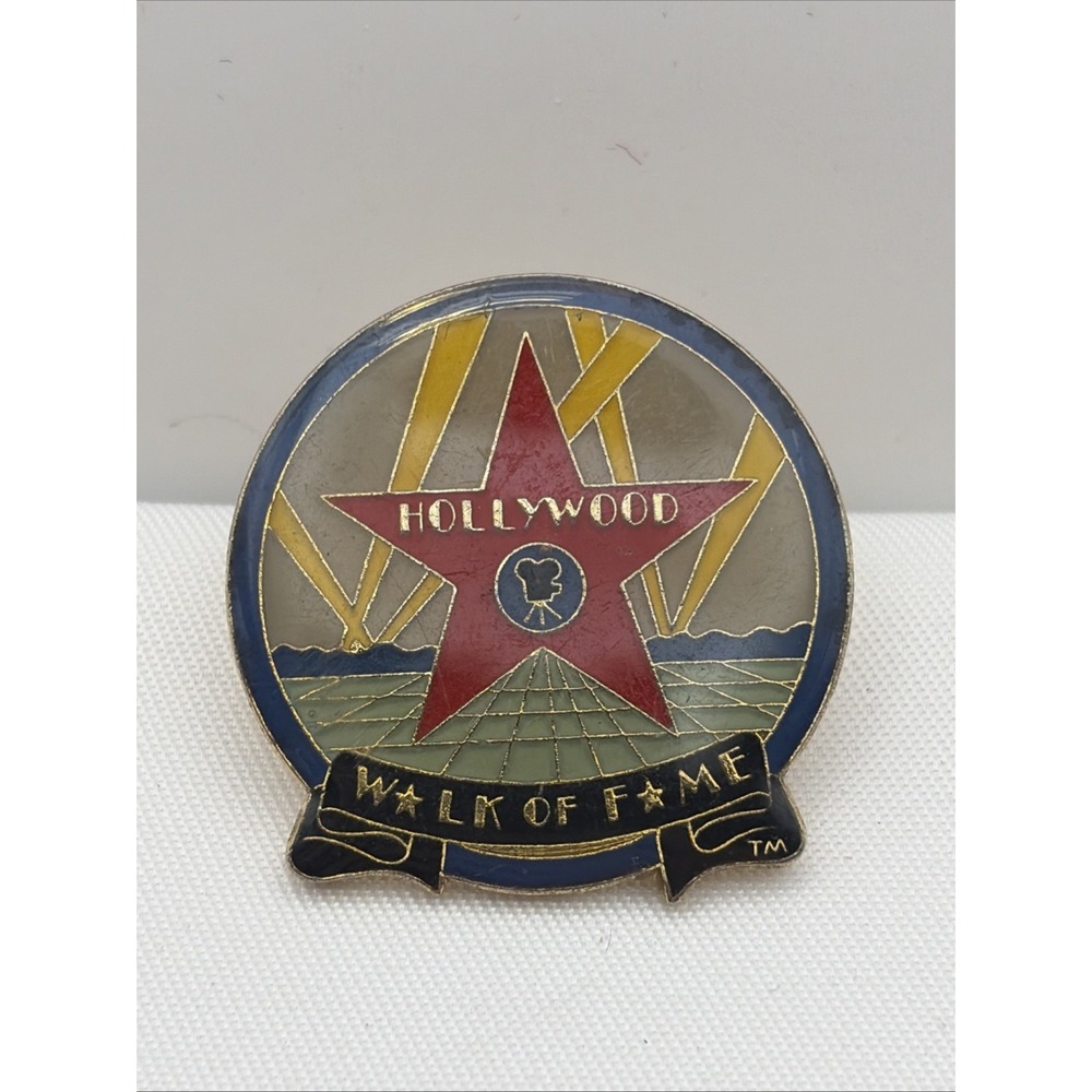 Hollywood Star Walk Of Fame California Lapel Hat Pin